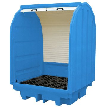 Bacia retencao em polietileno para bidoes2