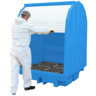 Bacia retencao em polietileno para bidoes3