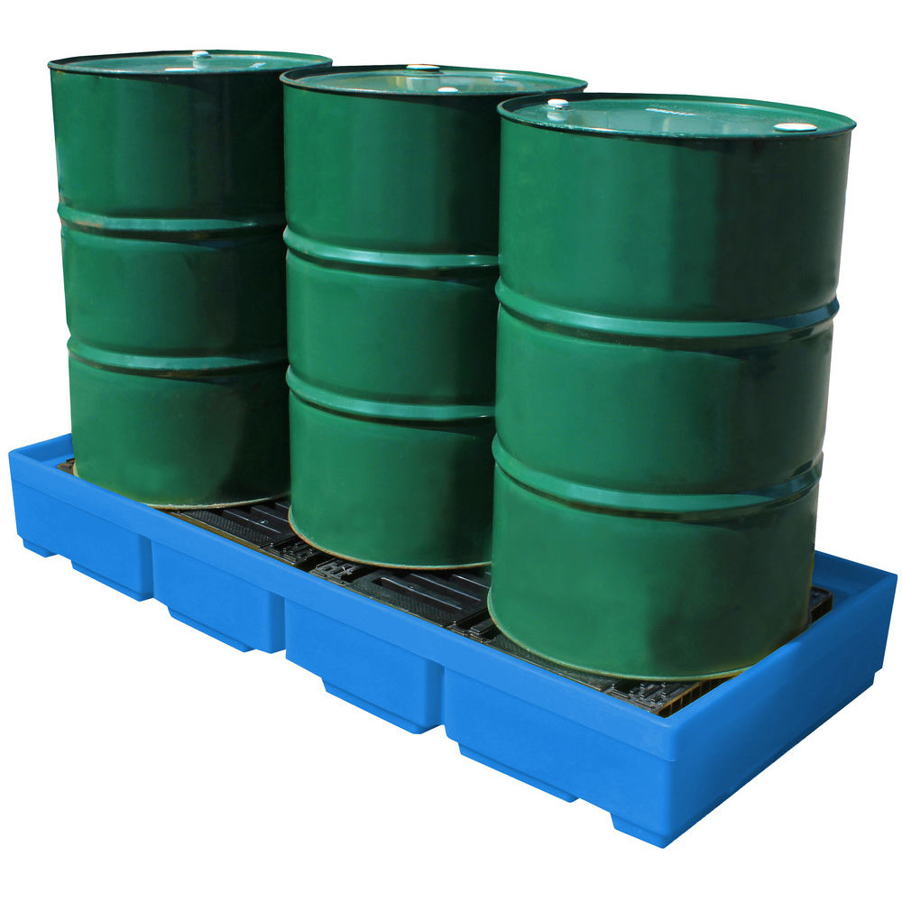 Bacia retenção para bidoes