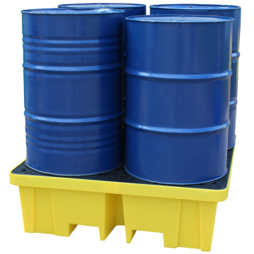 Bacias de retencao em Polietileno para bidoes10