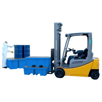 Bacias de retencao em Polietileno para bidoes2