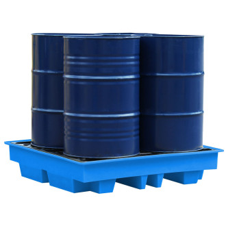 Bacias de retencao em Polietileno para bidoes2