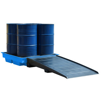 Bacias de retencao em Polietileno para bidoes4